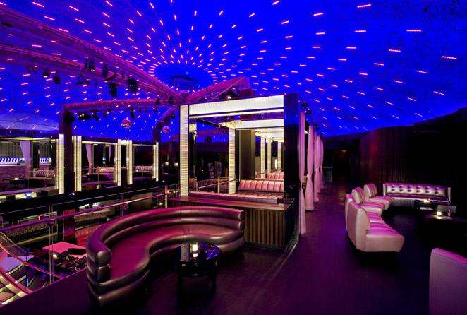purple architectural lighting design - Viahouse.Com