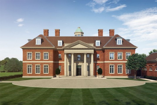 Large Country House Design by Robert Adam Architecture