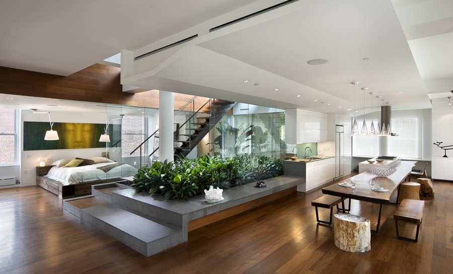 Modern Interior Architecture Open Floor Plan