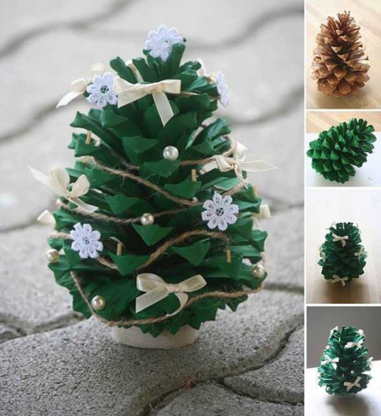 pine cone christmas crafts for kids