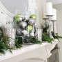 Christmas Decorating Ideas Doing By Yourself: White And Green Christmas Decorating Ideas