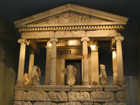 Greek Temples At Night
