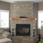 Painting Your Brick Fireplace: Creative Corner Brick Fireplace Design