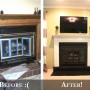 Update Your Fireplace with Fireplace Makeover: Fireplace Before And After Makeover