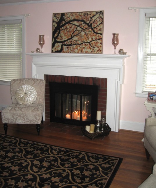 Fireplace Make Over New Design and New Fire System