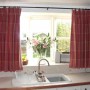 Easy Way How to Replace Kitchen Windows: Kitchen Windows Curtain Over Sink