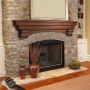 Painting Your Brick Fireplace: Large Interior Design With Brick Fireplace