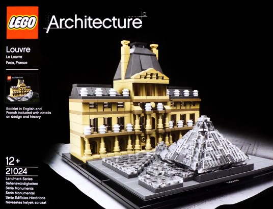 Louvre Architecture Lego