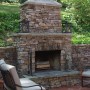 Painting Your Brick Fireplace: Outdoor Brick Fireplace Design Ideas
