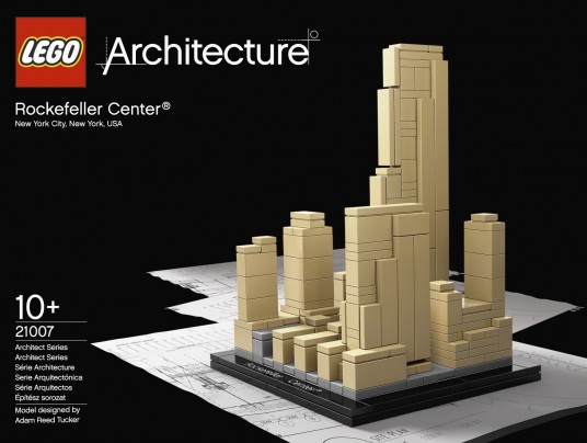 Rockefeller Center Lego