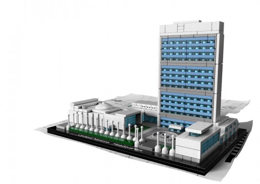 United Nations Headquarters Lego